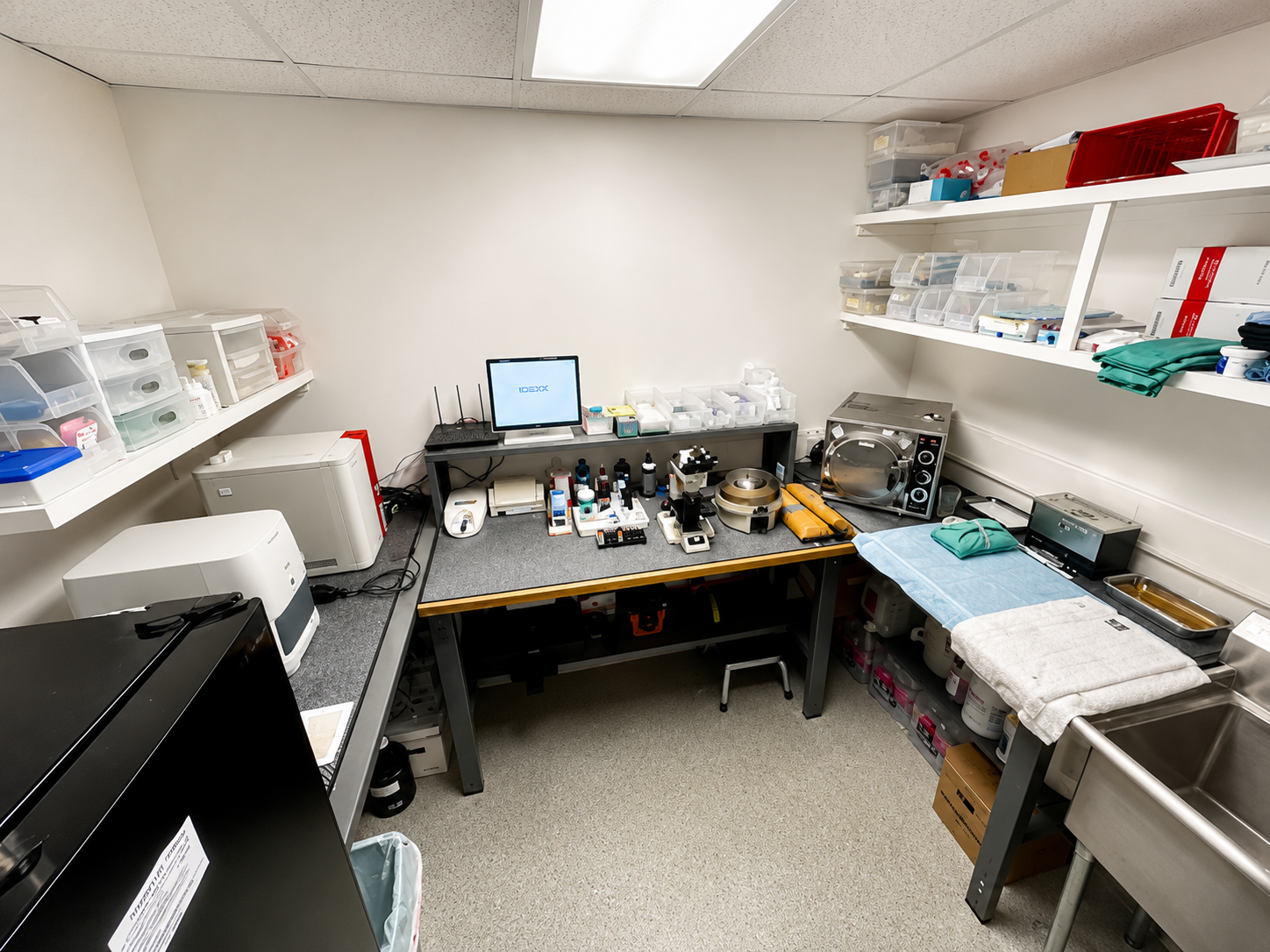 Boulevard Animal Hospital in-house laboratory