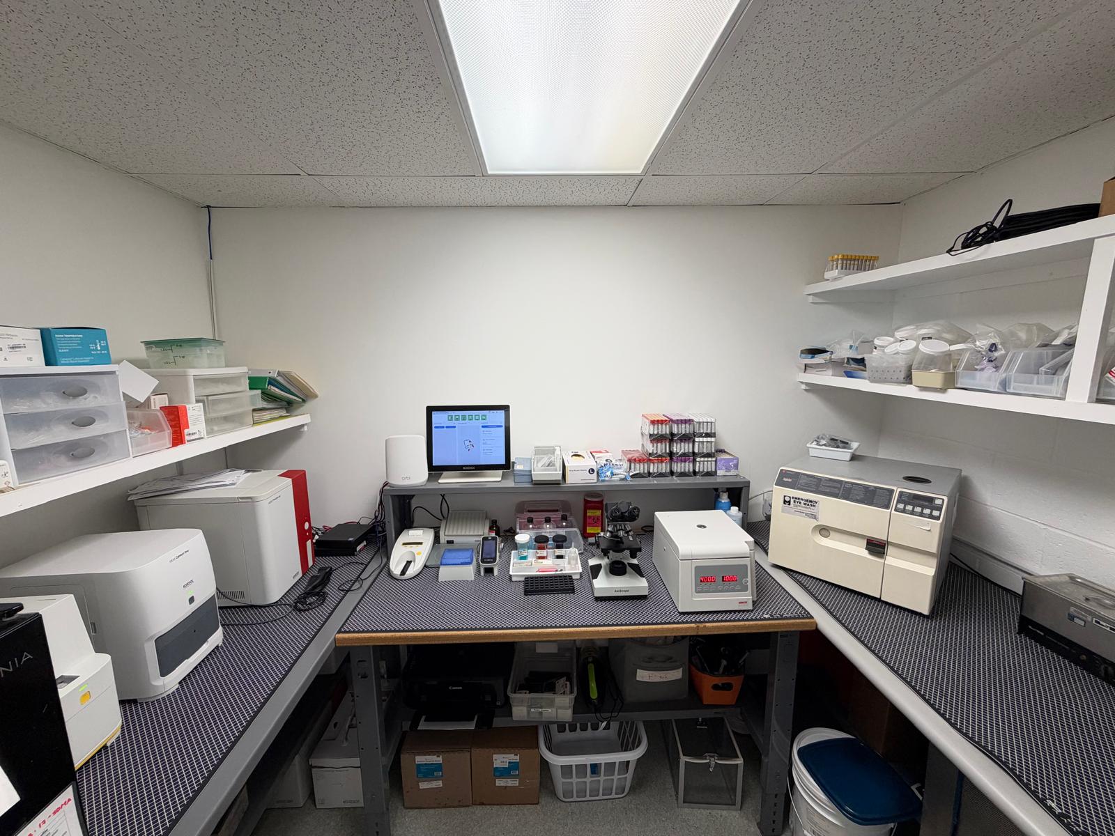 Boulevard Animal Hospital in-house laboratory